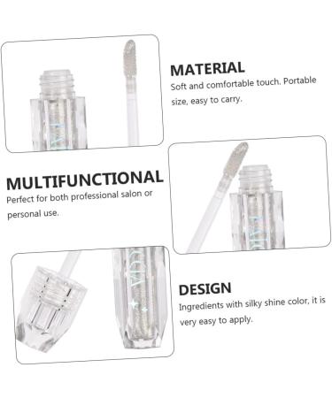 Mipcase 2 pcs Shadow Shiny Accessories Makeup Gloss Fluid Eyeshadow Women Lasting Eye Eyes Liquid Shimmer 1 count (Pack of 1) 02#x2pcs - Buy Online on GoSupps.com