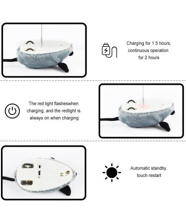 Buy Electric Play Mouse Cat Toys - Interactive USB Pet Mice with Springs for Cats - Buy Online on GoSupps.com