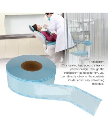 Cleaning Sealing Bag Packaging Multiple Usage Dental Equipment Professional Self Sealing Pouch Transparent for Home for Women (75mm*200m) - Buy Online on GoSupps.com