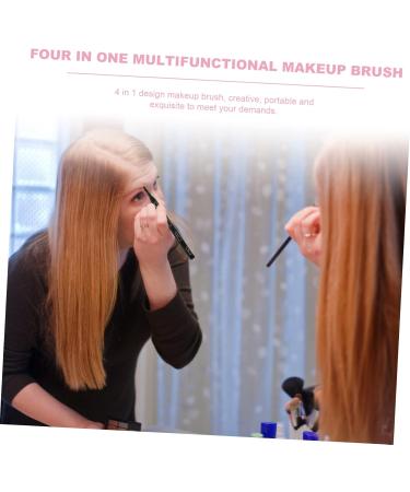4 1 4-in-1 Makeup Brush Multifunctional Tool Makeup Makeup Brush for Girls Makeup Lip Brush Eyeliner Brush for Eyebrows Portable Plastic Miss - Buy Online on GoSupps.com