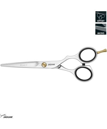 JAGUAR Hair Scissors PRE STYLE RELAX P 6.0 - Offset Design Polished Made in Germany | Professional Hairdressing Scissors 15.24 cm - Buy Online on GoSupps.com