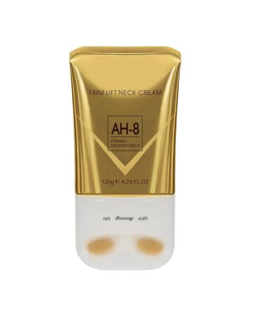 Yugugomo AH-8 Neck Firming Cream 120 ml firming cream with double roller to reduce wrinkles neck lines and sagging skin anti-wrinkle massage cream for the neck and d collet
