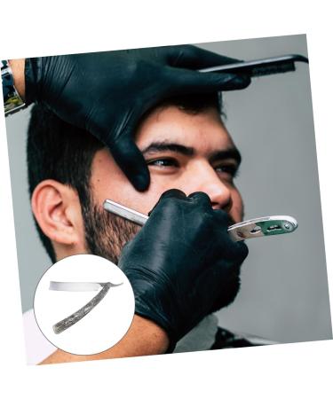 FOMIYES 2-Piece Manual Razor Set for Men - Premium Stainless Steel Hair & Beard Razor for Precision Grooming - Buy Online on GoSupps.com