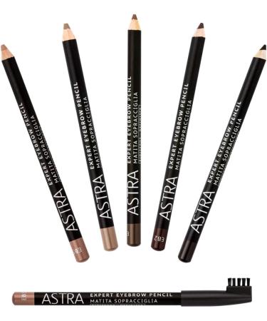Astra Make-Up Expert EB2 eyebrow pencil - Dark Brown - Buy Online on GoSupps.com