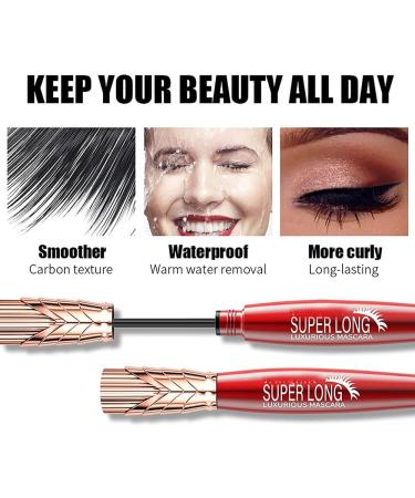 Yanqina Super Long Mascara Yankina Super Long Mascara 4d Waterproof Sweat Proof Mascara Stereo Lengthening Mascara (1pc) - Buy Online on GoSupps.com