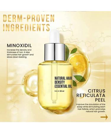 2023 Hair Growth Essential Oil - Natural Regrowth Formula for Men & Women - Buy Online on GoSupps.com