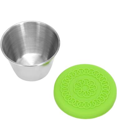 Essential Oil Container Proof Dressing Container 70ml Silicone Lid Beauty Salon Picnic (Green Lid) - Buy Online on GoSupps.com