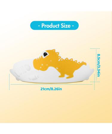 Kids Shower Cap Adjustable Hair Washing Caps Ear Covers for Shower Hair Washing Shampoo Shield Baby Visor for Eyes and Ears Protector Bath Head Shield for Infant (Yellow) - Buy Online on GoSupps.com
