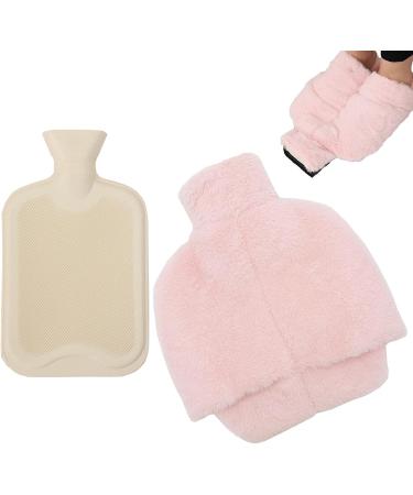 Yajexun Foot Warmer - Cozy Plush Foot Bag for Hot Water Bottle (2L) | Removable Thickened Design for Men & Women | Pink - Buy Online on GoSupps.com