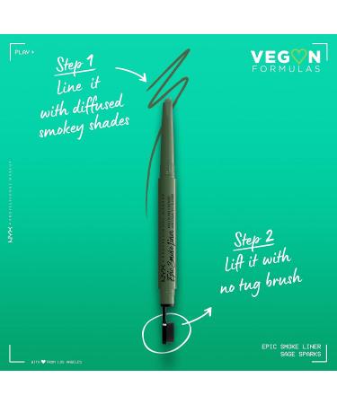 NYX Epic Smoke Liner - Sage Sparks | Vegan Smokey Eyeliner - Buy Online on GoSupps.com