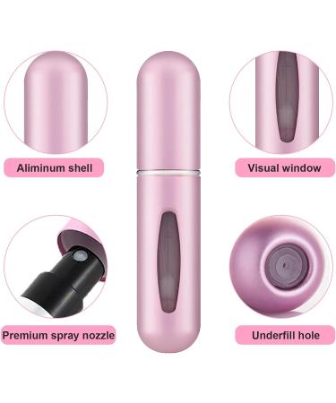 4PCS Perfume Atomizer Bottle 5ML Travel Perfume Atomiser Refillable Mini Spray Bottles Portable Atomiser Perfume Spray Bottle Empty Cologne Dispenser for Travel Holiday and Outdoor Activities - Buy Online on GoSupps.com