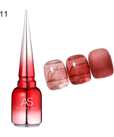 YOXIER Nail Jelly Polish Bright Translucent Jelly Polish Varnish UV Gel 15ml Delicate 11 - Buy Online on GoSupps.com