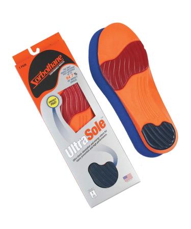 Sorbothane Ultra Sole Insole W 14  M 12.5-13.5 (Metric 46-47) - G - Buy Online on GoSupps.com