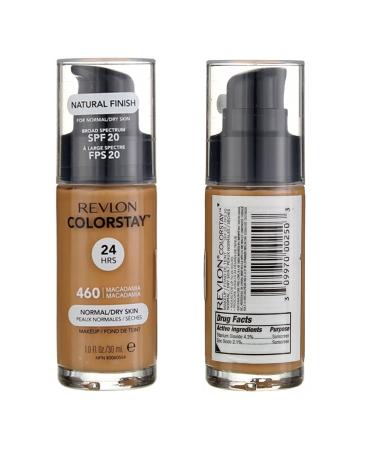 Revlon ColorStay Makeup Pack of 2 SPF 20 Macadamia (460) for Normal/Dry Skin - Buy Online on GoSupps.com