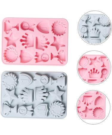 2pcs Silicone Mold Holiday Cake Dessert Mold Silicone Fondant Resin Moulds Silicone Soup Making Mold Holiday Baking Mold Silicone Mint Molds Jelly Mold Trophy Silica Gel Fudge - Buy Online on GoSupps.com