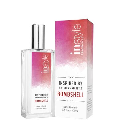 Instyle Fragrances | Inspired by Victoria's Secret's Bombshell | Womens Eau de Toilette | Vegan and Paraben Free | 3.4 Fluid Ounces
