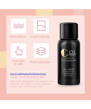 3 Colors UV Nail Gel for Nail Extension Base and Top Coat Nail Brush Nail Forms - Buy Online on GoSupps.com
