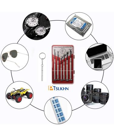 Premium Eyeglass Repair Kit with Precision Screwdriver Set, Tweezer, Nose Pads - Ideal for Sunglasses and Watch Repair - Buy Online on GoSupps.com