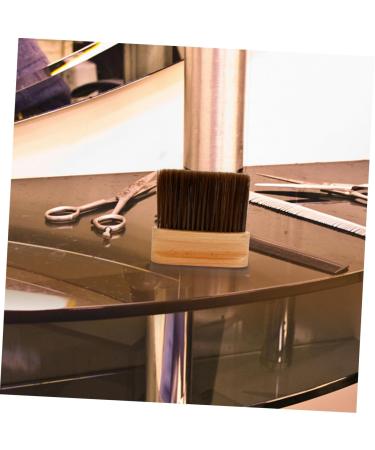 Ipetboom Neck Brush Duster for Cleaning Nail Cleaner Brush Neck Cleaning Brush Neck Duster Bristles Hair Cleaning Brush Broken Hair Removal Brush Duster Brush Soft Fur Beech 12X11X2CM As Shown - Buy Online on GoSupps.com
