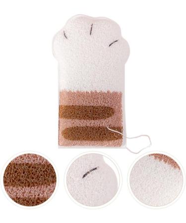 Lurrose Animal Bath Mitt Bath Cotton Cat Claw Bath Pouf Bath sponges for Shower Scrubber exfoliating loofah Sponge Bath Shower Mitt Dead Hydrophilic Polyurethane Toddler Bath Flower - Buy Online on GoSupps.com