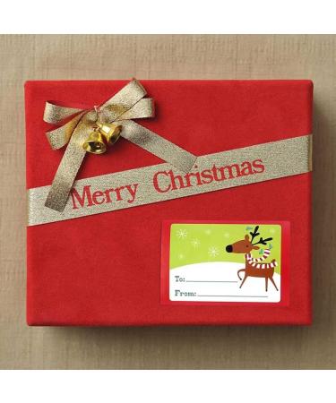 Christmas Tags Gift Tag Stickers for Gifts 500Pcs Self Adhesive Stickers Gift Tags Decorations Gift Wrapping Presents Labels for Gift Bags Cards Envelope Decals Birthday Wedding Holiday Decor (snowman) - Buy Online on GoSupps.com