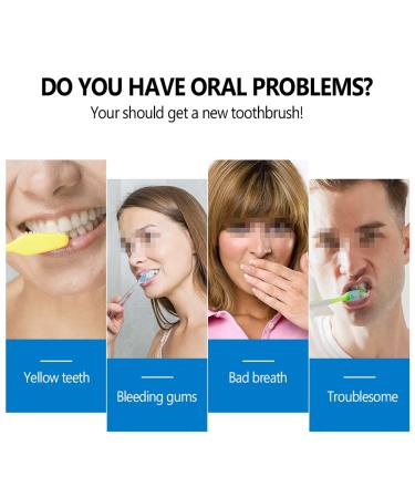 Buy Ultra-Sonic Electric Toothbrush for Adults - 4 Replacement Heads Deep Clean & Fresh Breath (Blue) - Best International Shipping - Buy Online on GoSupps.com