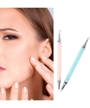 Acne Needle Detachable Double-Head Facial Blackhead Acne Remover Needle Stainless Steel Comedone Blemish Cleansing Needles Makeup Tool (Color : Blue) - Buy Online on GoSupps.com