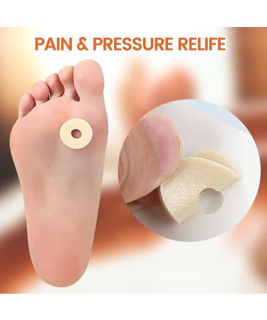 Buy 60 Pieces Corn Cushions - Soft Latex Foam Callus Pads for Foot & Heel Pain Relief - Self Adhesive Anti-Friction Pads - 4 Models Available - Buy Online on GoSupps.com