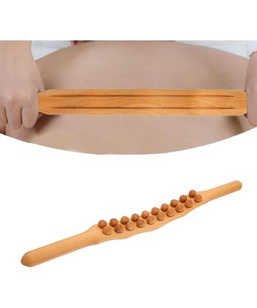 Body Scraping Massage Stick | Muscle Relaxing Gua Sha Stick for Neck & Stomach | International Shipping - Buy Online on GoSupps.com