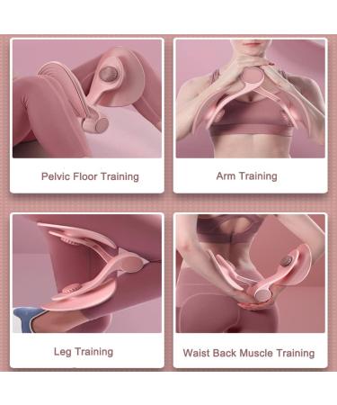 Thigh Master Hip Trainer - Pelvic Floor & Inner Thigh Exerciser for Postpartum Rehab | Pink Buttocks & Bladder Control Device - Buy Online on GoSupps.com