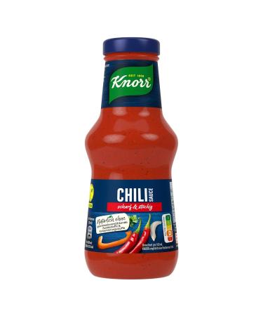 Buy Knorr Chili Sauce - Spicy Barbecue Sauce (6x250ml) | No Flavor Enhancers or Preservatives - Shop Internationally! - Buy Online on GoSupps.com