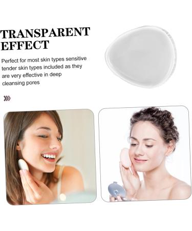 Ipetboom Transparent Silicone Wet Powder Puff Washable Puff Foundation Puff Tote Bag Insert Cosmetics Gel Puffs Miss Face Silicone + Pu + Gel + Polyurethane Makeup Tools - Buy Online on GoSupps.com