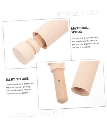 Hemoton 1 Set Incense Stick Nasal Inhaler Tube with Essential Oil Cotton - Replacement for Blank Nasal Stick - Buy Online on GoSupps.com