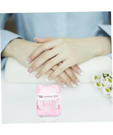 FRCOLOR Nail Art Brush Cup Equipment Manicure Crystal Glass - Buy Online on GoSupps.com