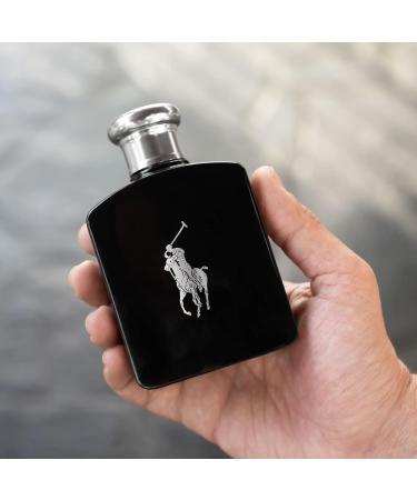 Ralph Lauren - Polo Black - Eau de Toilette - Men's Cologne - Woody & Fresh - With Patchouli Sandalwood and Mandarin - Medium Intensity 6.7 Fl Oz (Pack of 1) - Buy Online on GoSupps.com