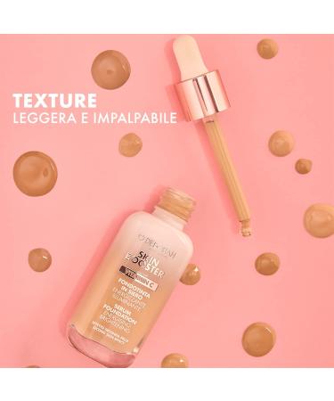  DEBORAH Deborah Milano Skin Booster Serum Foundation Set SPF15 N.3 Medium with Vitamin C Natural Effect 30 ml and Perfect 24 Hour Liquid Concealer 03 Sand Long Lasting Waterproof 5.5 g - Buy Online on GoSupps.com