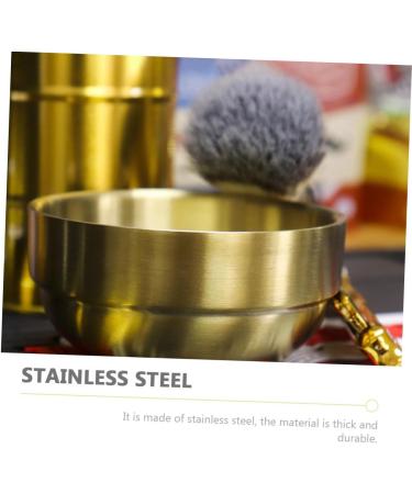 Doitool 304 Stainless Steel Rocking Foam Shaving Soap Mug - Wet Shaving Bowl for Razors - Buy Online on GoSupps.com