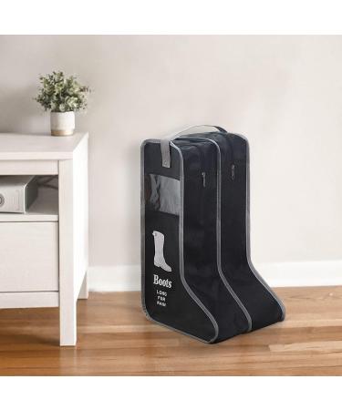 KOVOSCH 2 Pack Portable Black Shoe Bags for Storage and Travel - Dust Proof Travel Shoe Bags for Packing - Large Size - Buy Online on GoSupps.com