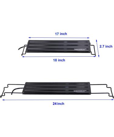 AQUANEAT LED Aquarium Light Full Spectrum Fish Tank Light | Multi-Color Fresh Water Light | 12-48 Inches - Buy Online on GoSupps.com
