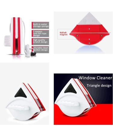 Window Cleaner Household Magnetic Double Side Glass Wiper Double-Sided Brushes Cleaning Brush - Buy Online on GoSupps.com