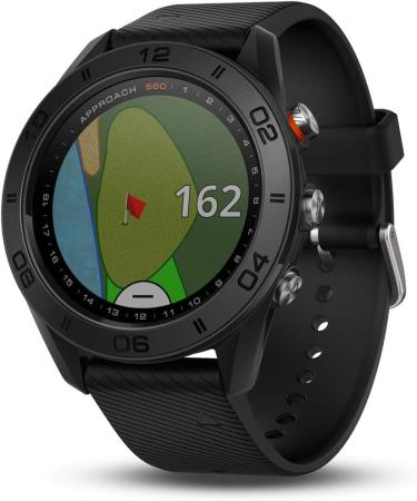 Garmin Approach S60 Golf Watch Black with Black Band + 1 Year Warranty - Buy Online on GoSupps.com