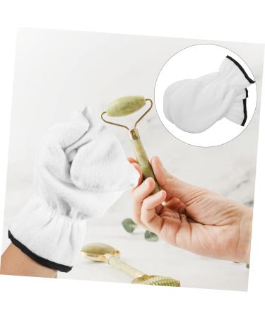 FRCOLOR 2 Pairs Wax Essential Oil Gloves Hand Spa Cover Paraffin Wax Gloves Paraffin Wax Cover Paraffin Wax Hand Cover Hand Spa Gloves Gel Spa Mask White Work Insulation Polyester - Buy Online on GoSupps.com