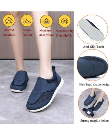 Shop WEEOATAR Diabetic Shoes for Women | Adjustable Slip-On Sports & Recovery Shoes for Swollen Feet Arthritis & Post-Op Care - Buy Online on GoSupps.com