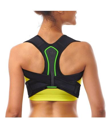 ZSZBACE Posture Corrector for Women and Men Back Support  Fully Adjustable Upper Back Brace Clavicle Support for Neck  Clavicle  Spine and Shoulder Pain Relief L/XL