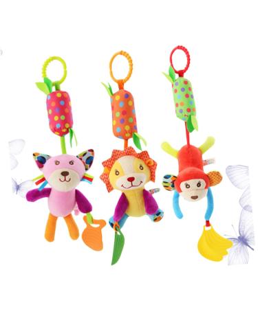 Shop Abaodam 3pcs Cartoon Toys - Rotating Bells & Multifunctional Bed Toys - International Shipping Available - Buy Online on GoSupps.com