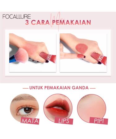 FOCALLURE Coconut Oil Lip Gloss: Hydrating, Highly Pigmented, Long-Lasting & Waterproof - 1 BERRYJUICE - Buy Online on GoSupps.com