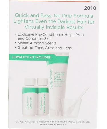 Sally Hansen Creme Hair Bleach Extra Strength - 6 Pack for Face & Body - Buy Online on GoSupps.com