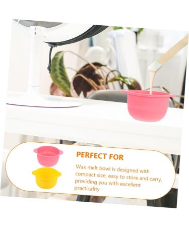 Fomiyes 2-Pack Bowl Tool Accessories for Hair Removal Wax - Wax Heating Bowl & Melting Wax Inner Pot - Buy Online on GoSupps.com