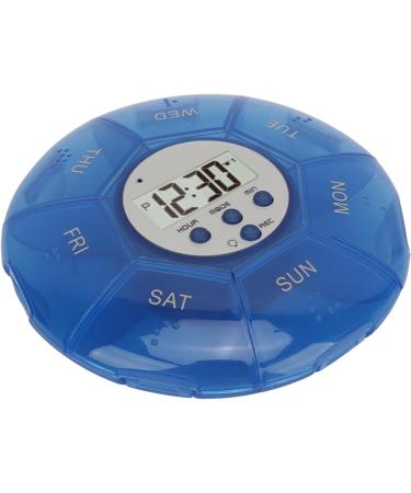 Smart Medicine Box with Recording 7-Day Reminders for Elderly & Blind - International Shipping Available - Buy Online on GoSupps.com