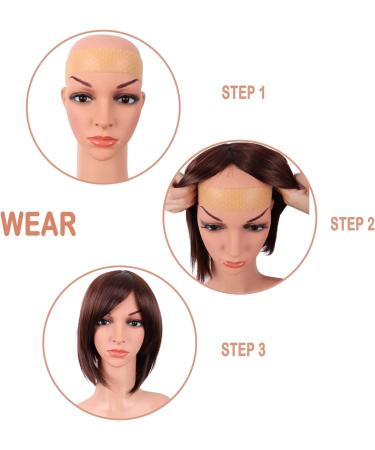 MapofBeauty Non Slip Silicone wig Grip Band Headband Hold Wig Sports Yoga (Black) - Buy Online on GoSupps.com